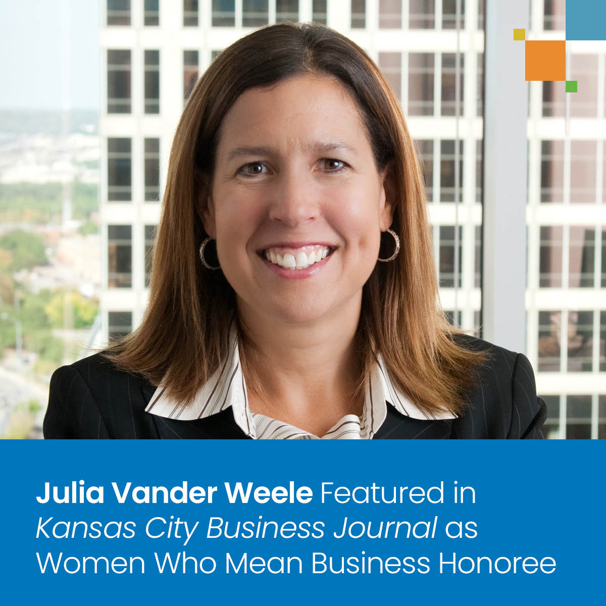 Kansas City Small business Journal Honors Julia Vander Weele as a Ladies Who Imply Small business