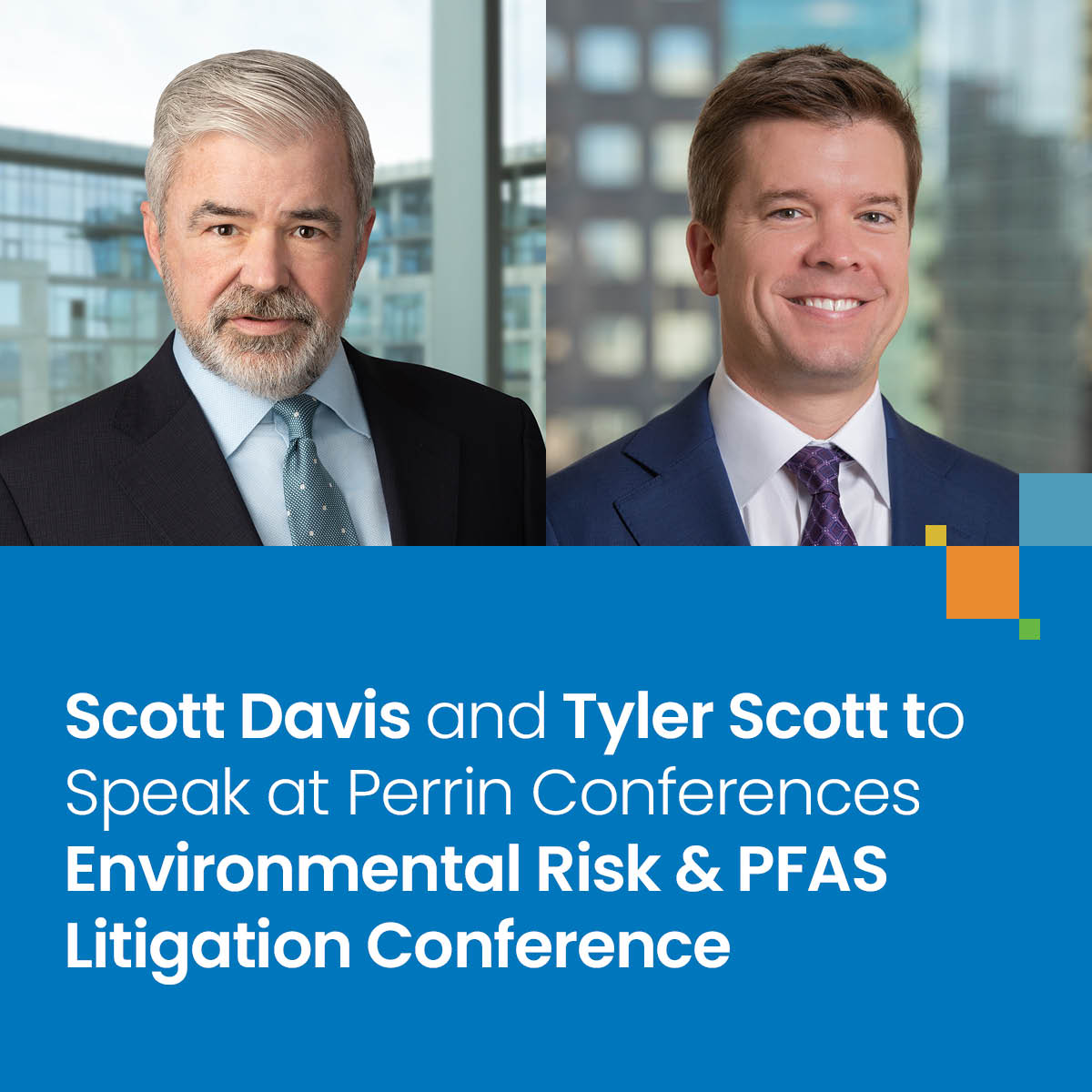 Scott Davis to Speak at Perrin Conferences Environmental Risk & PFAS ...
