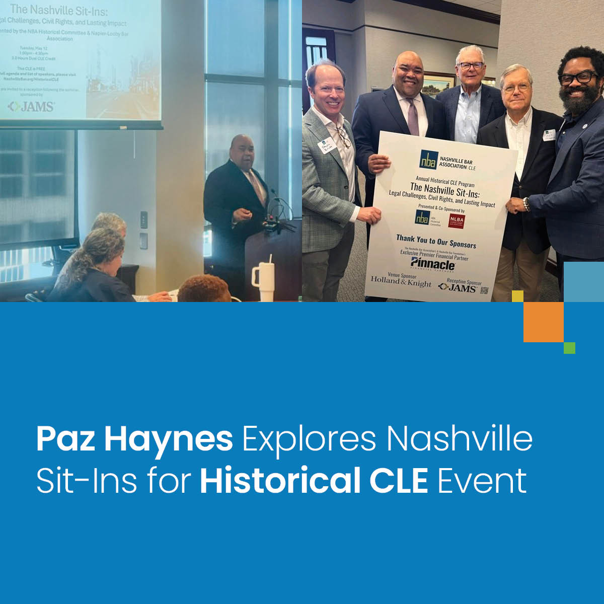 William J. Haynes III Presents at Nashville Bar Association Annual CLE - News Directory 3