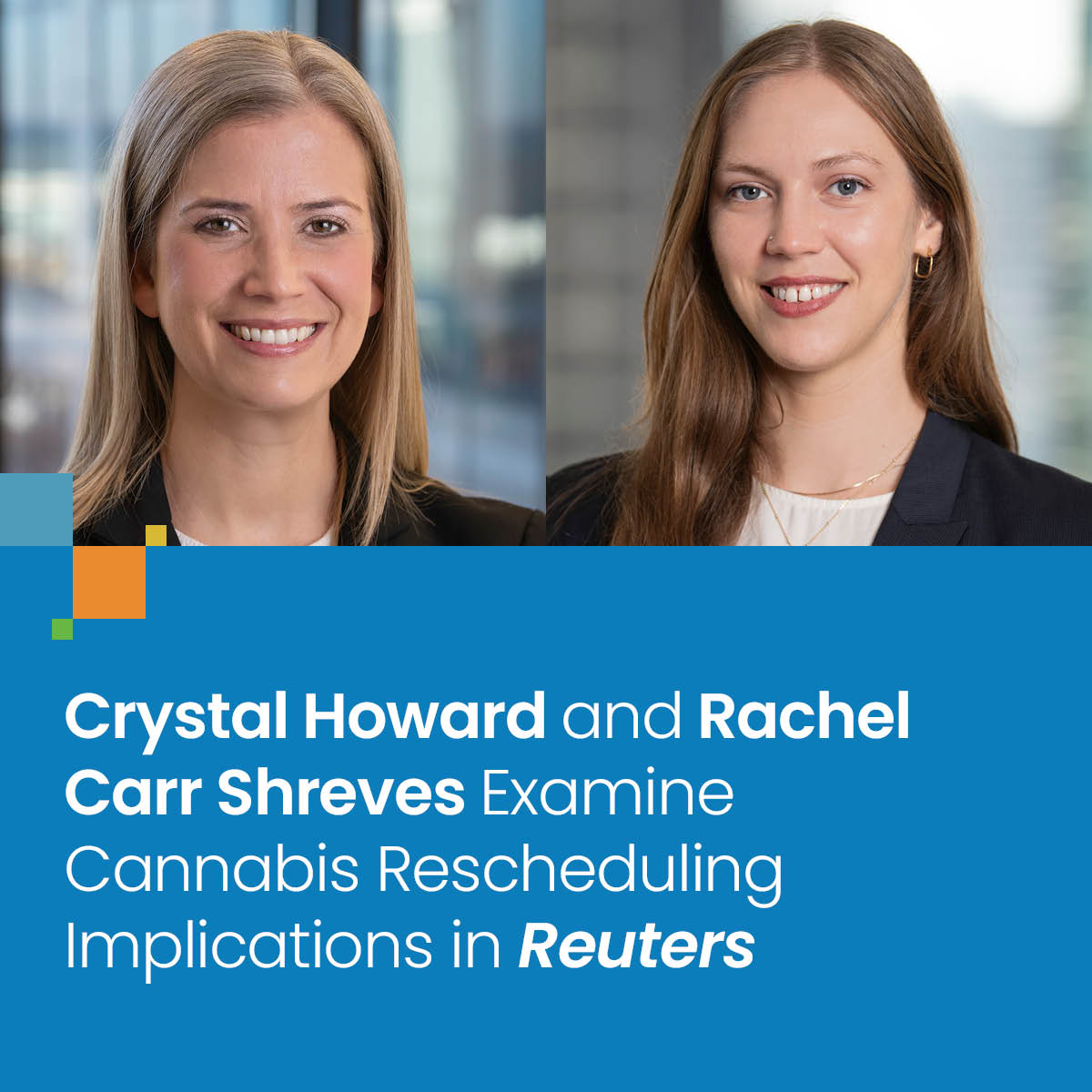 Crystal Howard and Rachel Carr Shreves Examine Cannabis Rescheduling ...